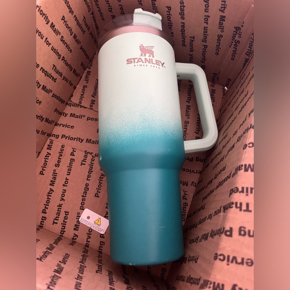 Blue Ombré Stanley cup